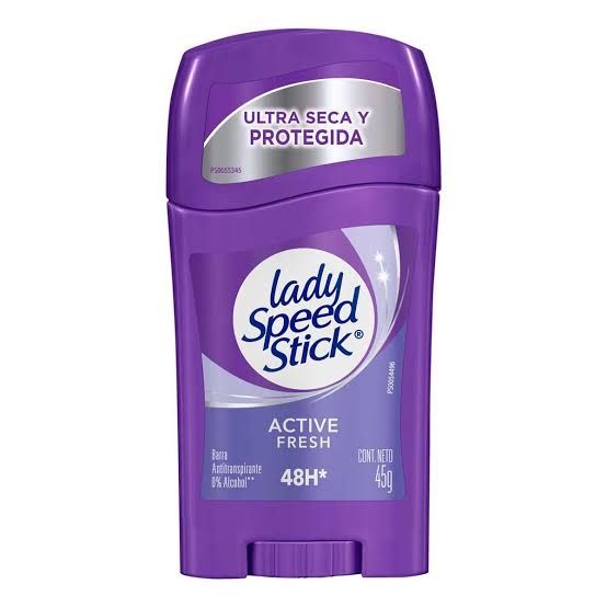 DESODORANTE LADY SPEED ACTIVE FRESH BARRA 45 G