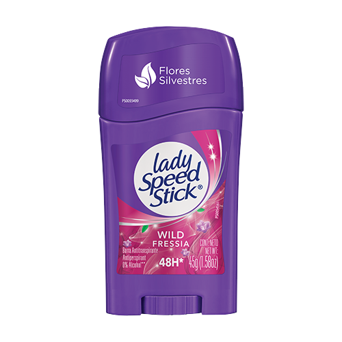 DESODORANTE LADY SPEED WILD FREESIA BARRA 45 G