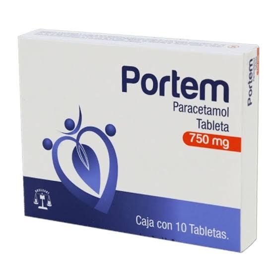 PORTEM 750 MG 10 TAB