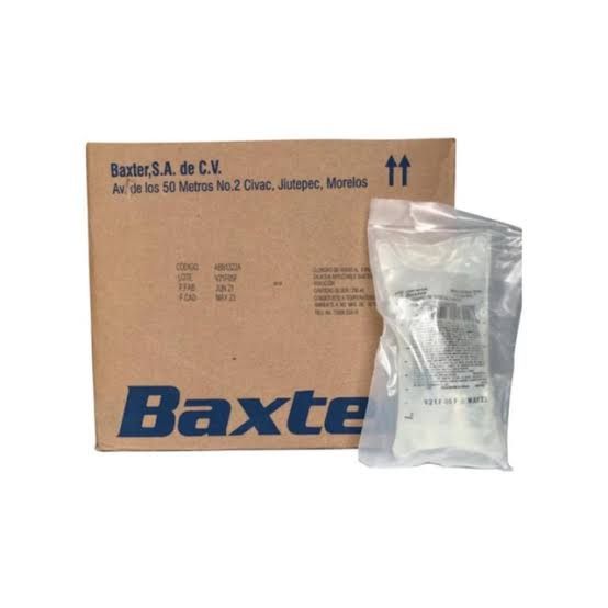 SOLUCION DEXTROSA 5% 500 ML 30 BOLSAS BAXTER