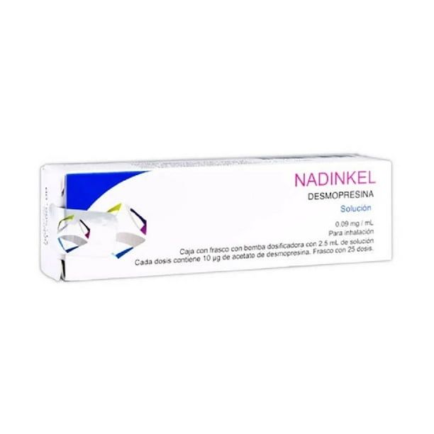 NADINKEL 10 MCG PARA INHALACIÓN NASAL 25 DOSIS FCO 2.5 ML