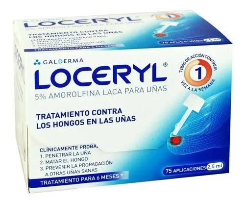 LOCERYL 5 % 2.5 ML 75 APLICACIONES