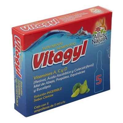 VITAGYL 5 AMP ORALES 3 ML
