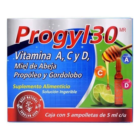 PROGYL30 5 AMP ORALES 3 ML
