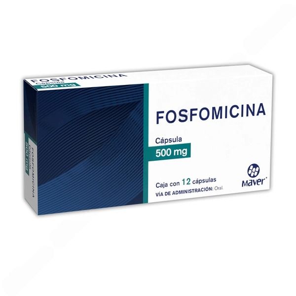 FOSFOMICINA 500 MG 12 TAB MAVER