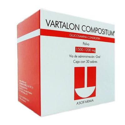 VARTALON COMPOSITUM 1500/1200 MG 30 SOBRES ORALES