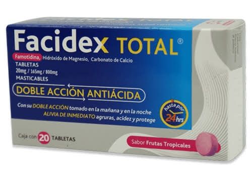 FACIDEX TOTAL 20 TAB MAST GTIS 10