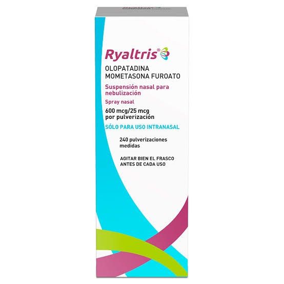 RYALTRIS 600/25 MCG SUSP 240 DOSIS