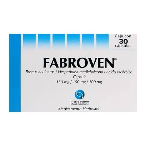 FABROVEN 150/150/100 MG 30 CAP