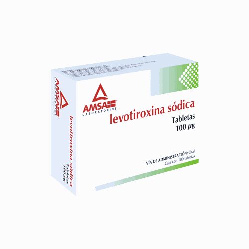 LEVOTIROXINA SODICA 100 MCG 100 TAB AMSA