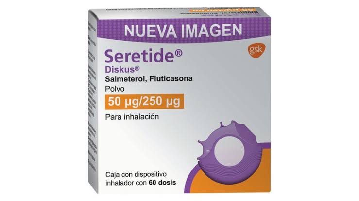 SERETIDE DISKUS 50/250 MG 60 DOSIS