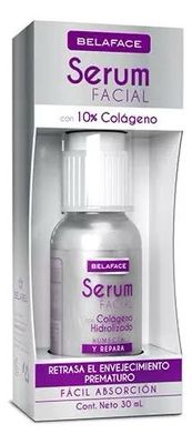 SERUM FACIAL COLÁGENO 10%  FCO 30 ML BELAFACE