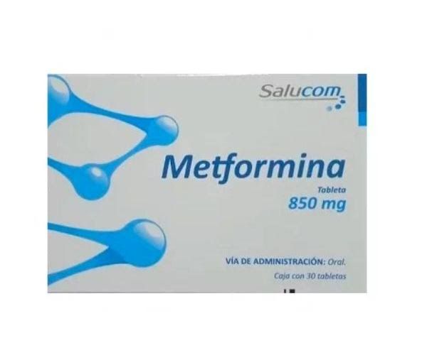 METFORMINA 850 MG 30 TAB SALUCOM