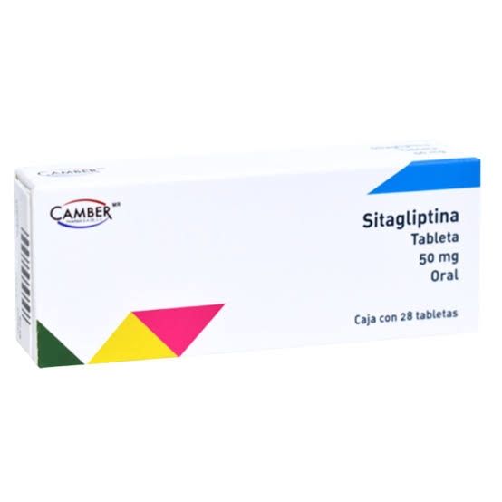 SITAGLIPTINA 50 MG 28 TAB CAMBER