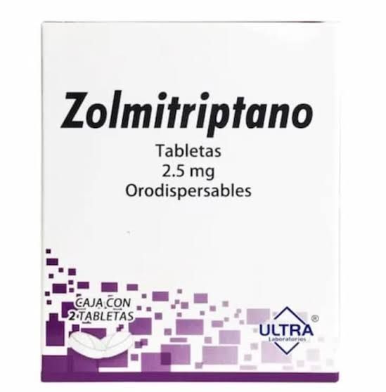 ZOLMITRIPTANO 2.5 MG 2 TAB ULTRA