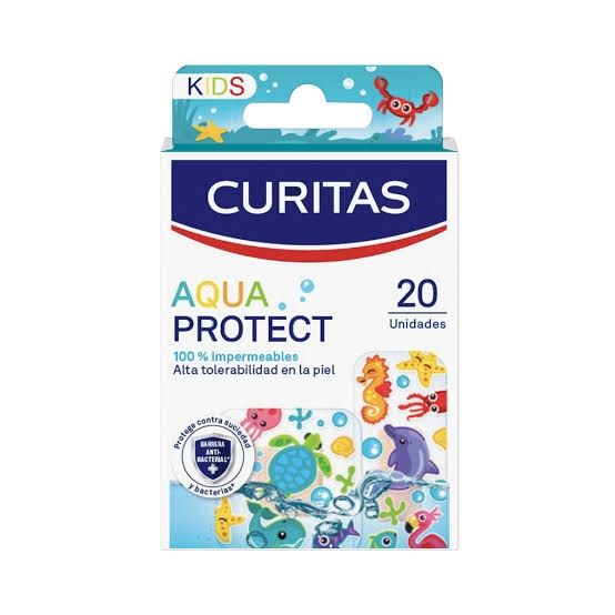 CURITAS AQUA PROTECT 100% IMPERMIABLES 20 PZAS