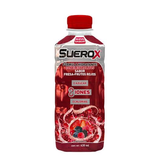 SUEROX 8IONES FRUTOS ROJOS FCO 630 ML