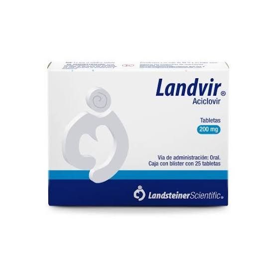 LANDVIR 200 MG 25 TAB