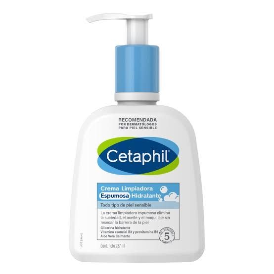 CREMA LIMPIADORA ESPUMOSA HIDRATANTE CETAPHIL FCO 237 ML