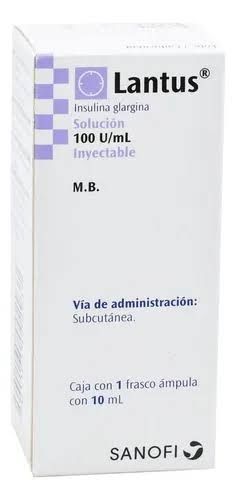 LANTUS FCO 100 UI 10 ML