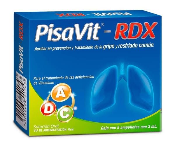 PISAVIT -RDX C/ 3 ML 5 AMP SOOR