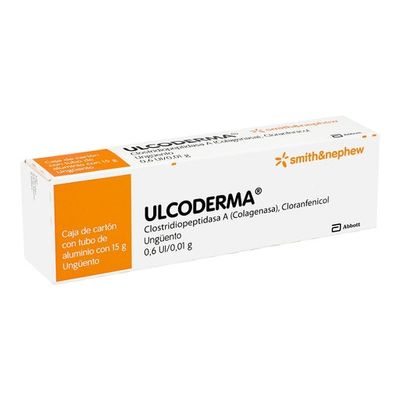 ULCODERMA 0,6 UI/0,01 G UNG 15 G