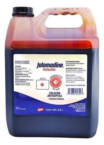 JALOMADINE 11 G/100 ML SOLUCION 3.5 LTS