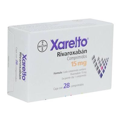 XARELTO 15 MG 28 COMPR