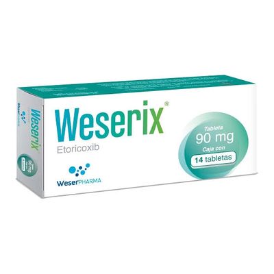 WESERIX 90 MG 14 TAB