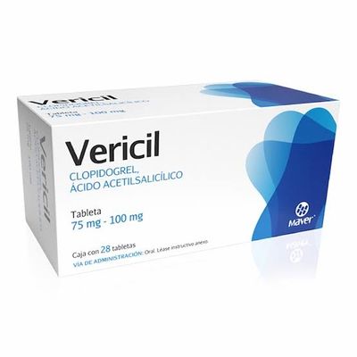VERICIL 75/100 MG 28 TAB