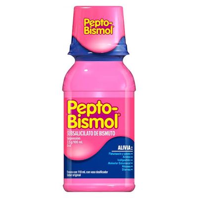 PEPTOBISMOL PLUS SUSP 118 ML