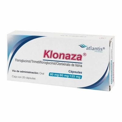 KLONAZA 80/80/125 MG 20 CAP