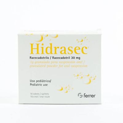 HIDRASEC 30 MG 18 SOBRES