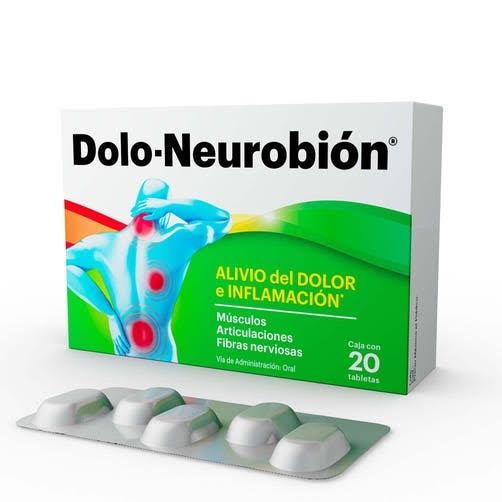 DOLO-NEUROBION 50/50/50/0.25 MG 20 TAB