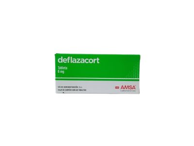 DEFLAZACORT 6 MG 20 TAB AMSA