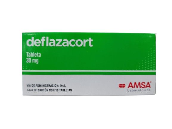 DEFLAZACORT 30 MG 10 TAB AMSA