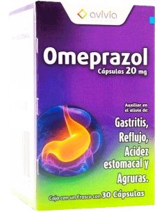 OMEPRAZOL 20 MG 60 CAP AVIVIA