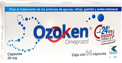 OZOKEN 20 MG 14 CAP
