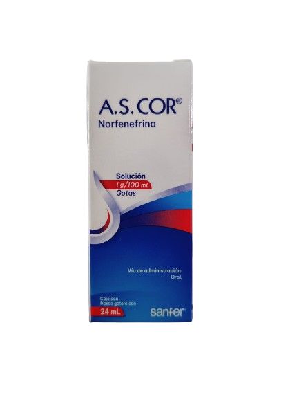 A.S.COR GOT 1 G/100 ML 24 ML