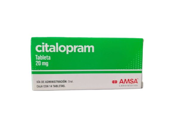 CITALOPRAM 20 MG 14 TAB AMSA