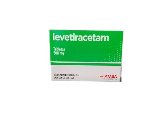 LEVETIRACETAM 500 MG 60 TAB AMSA