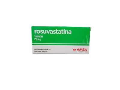 ROSUVASTATINA 20 MG 30 TAB AMSA