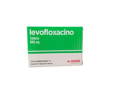LEVOFLOXACINO 500 MG 7 TAB AMSA