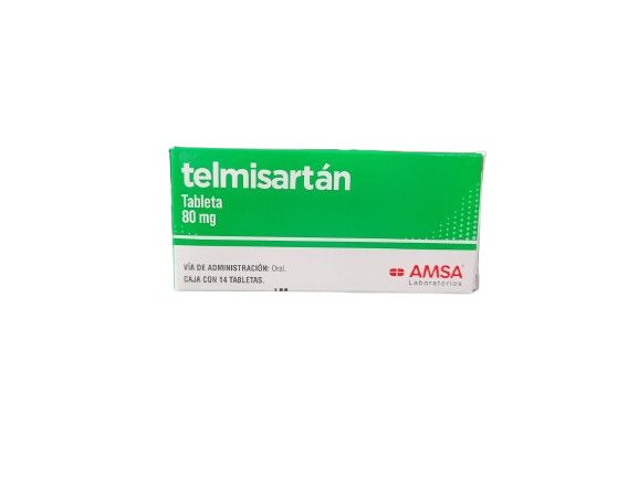 TELMISARTAN 80 MG 14 TAB AMSA