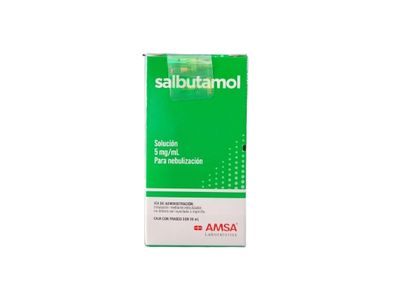 SALBUTAMOL 5 MG/ML PARA NEBILIZAR 10 ML AMSA
