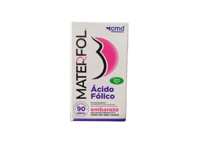 MATERFOL 0.4 MG 90 TAB