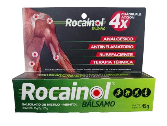 ROCAINOL 16/8/100 G TUBO 45 G