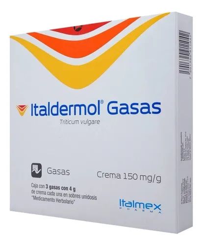 ITALDERMOL GASAS 4 G CREMA 3 SOBRES