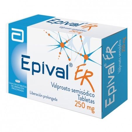 EPIVAL ER 250 MG 30 TAB L.P.