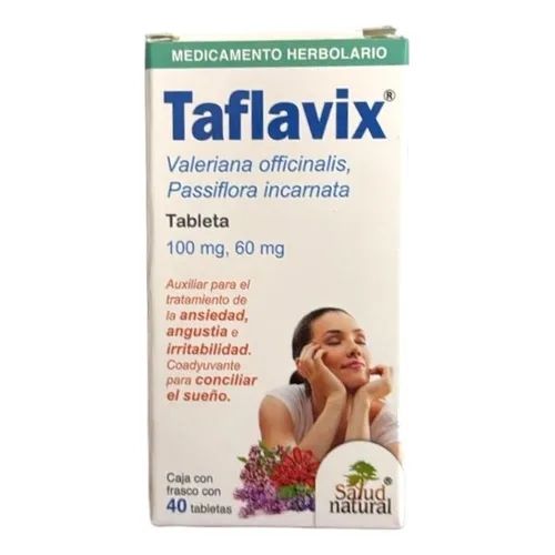 TAFLAVIX 100/60 MG FCO 40 TAB